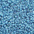 Czech Seed Beads 10/0 Strung Metallic Blue