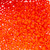 Czech Seed/Pony Bead 6/0 Natural Opaque Orange 22g Vial