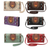 Embroidered Bear Clutch