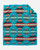 Robe Chief Joseph - Turquoise Pendleton Blanket 64" X 80" Robe Chief Joseph - Turquoise Pendleton Blanket 64" X 80"