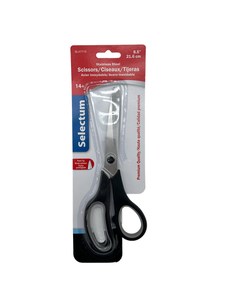 SCISSORS POINTED TIP W/ RUBBERIZE HANDLE