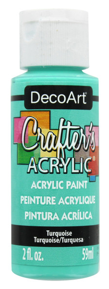 Crafters Paint Turquoise Acrylic  2oz