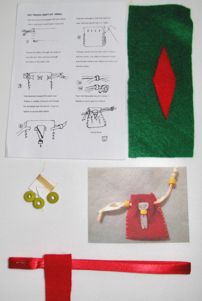 Gb#17-5 Pouch Felt Small Craft Kit