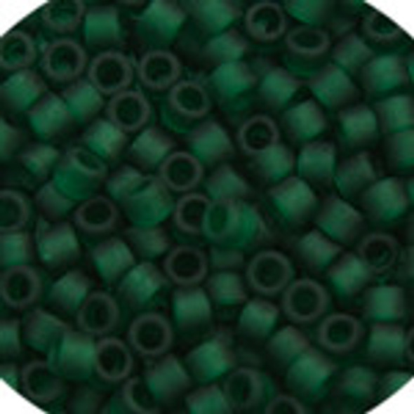 Delica Beads Size 11 Rd Dark Emerald 5.2G Vial Miyuki