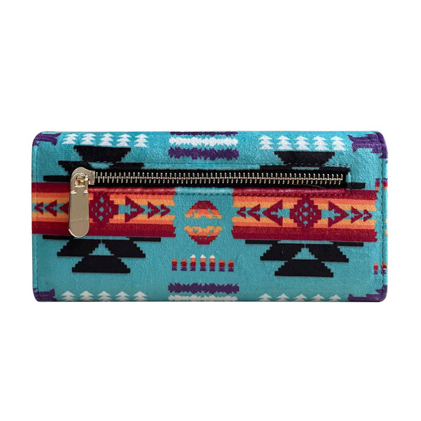 Wallet Fleece Foldback Southwest (#16112)