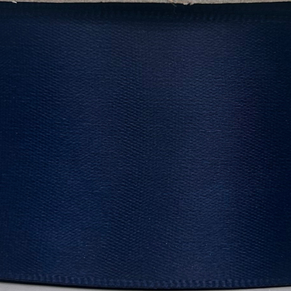 Satin Ribbon By The Roll 1 1/2" 30m Navy (#206-9-015)