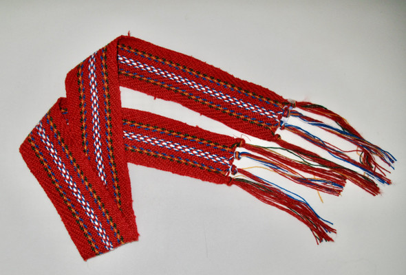 Metis Sash Infant Red 45.5" X 2.5"