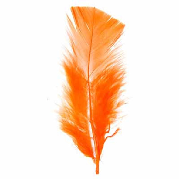 Feathers Marabou 4-6" Orange Dazzle-It
