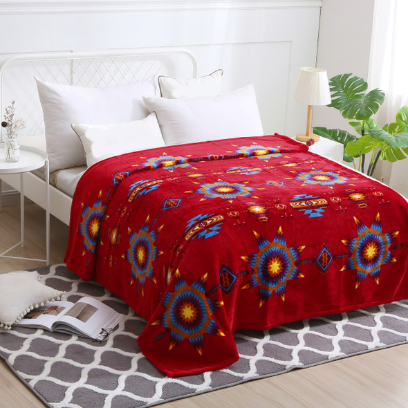 Mink Blanket 60X80 Starbust Silk Touch 1 Ply