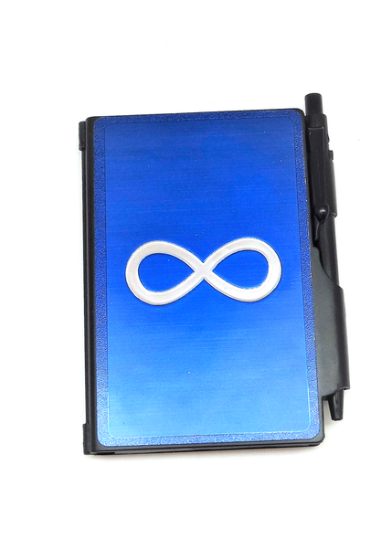 Memo Pad Metis Blue W Pen