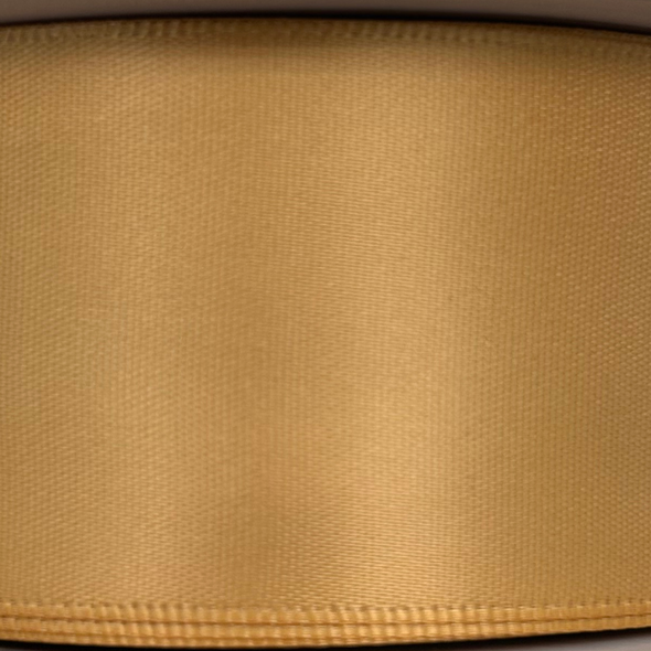 Satin Ribbon By The Roll 3/8"  30m Antique Gold (#206-1-5-085)