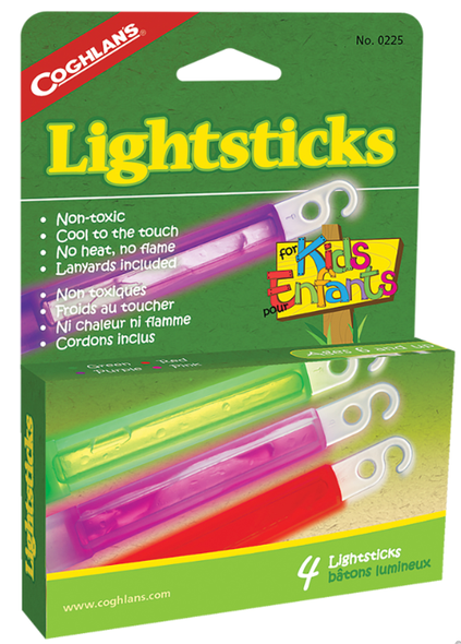 Light Sticks 4Pcs For Kids Coghlan's