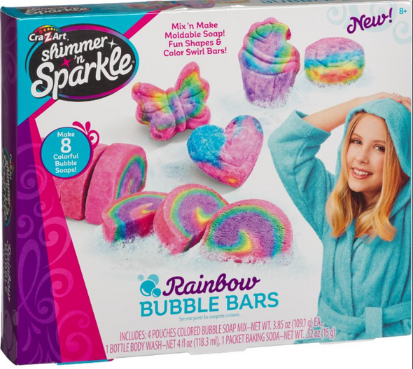 Shimmer 'N Shine Rainbow Bubble Bars/ Bombs