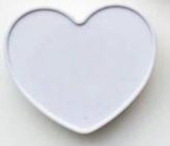 Popsocket White Heart Design 1.5" X 2"