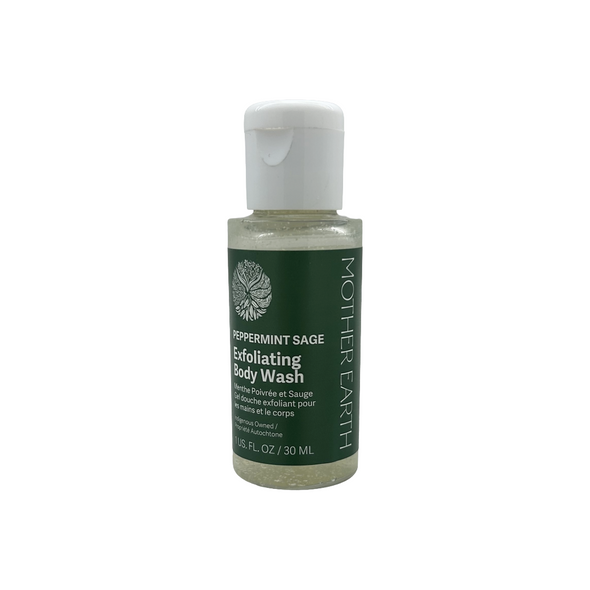 Mini Body Wash - Peppermint Sage (1oz/ 30ml)