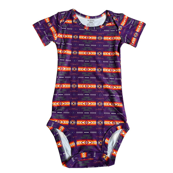 Baby Onesie 1Pc Purple Southwest