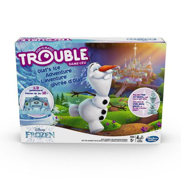 Hasbro Trouble Game Olaf'S Ice Adventure