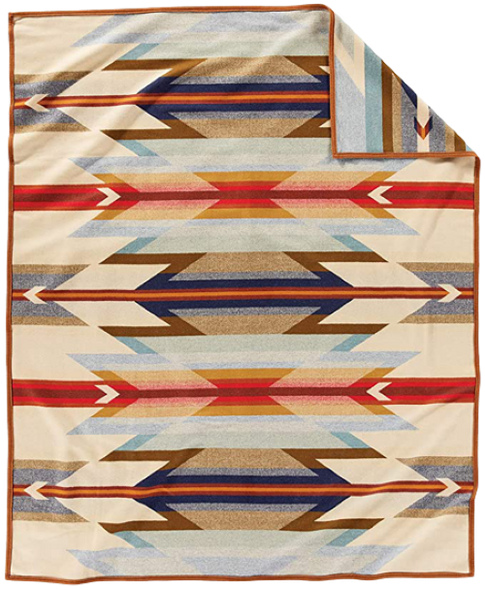 Robe Wyeth Trail Wheat Pendleton Blanket