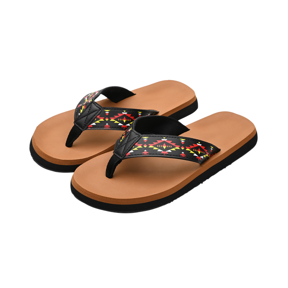 Slippers 7 Lakes Ladies 36-41 Brown Flip Flops