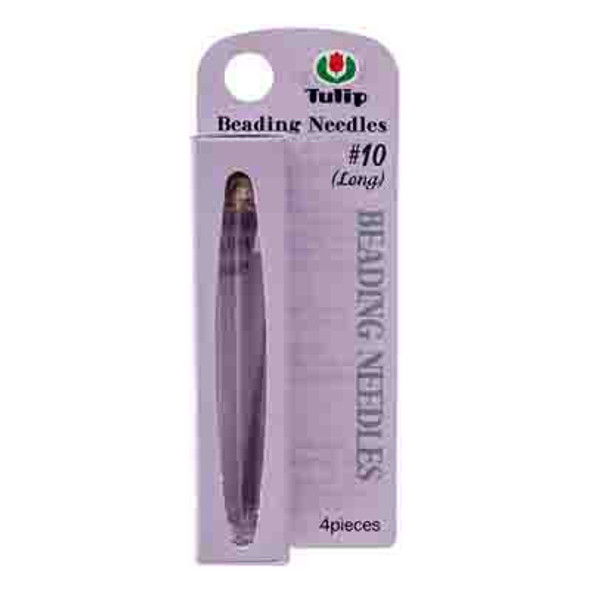 Beading Needles Tulip #10 Long 4Pc .46X51Mm