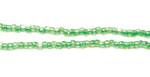 Beads 3 Cut 10 Strung Lus.Lt.Green Preciosa