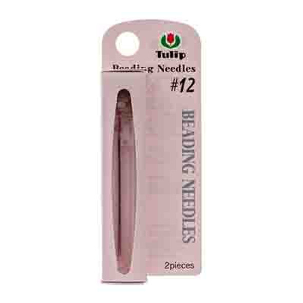 Beading Needles Tulip #12 2Pcs .35X47.5Mm