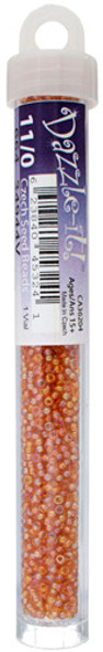 Czech Seedbead 11 Tr. Topaz 23g Vial