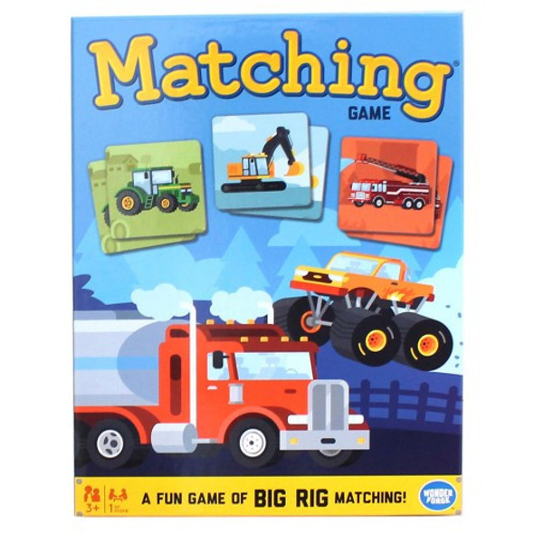 Big Rig Matching Game Wonder Forge