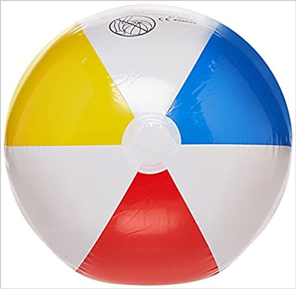 Beach Ball 20" Intex Glossy Panel Ball