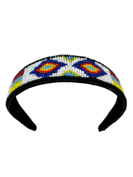 Beaded Headband Asst Colors