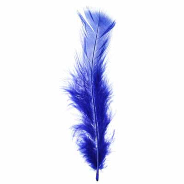 Feathers Marabou 4-6" Royal Dazzle-It