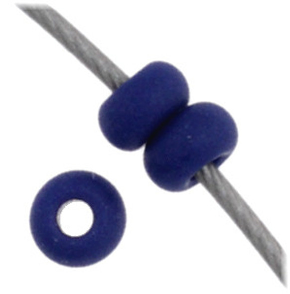 Czech Seedbead 11 Op Navy Blue 22g Vial