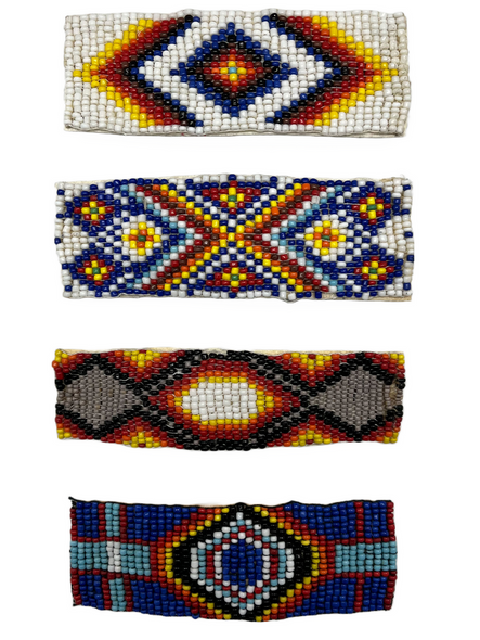 Beaded Barrette Assorted Colors