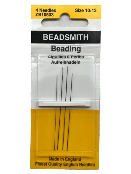 Beading Needles 10-13 4Pk Beadsmith Zb10503