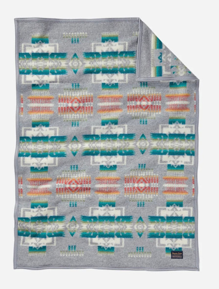 Baby Blanket Chief Joseph Grey Pendleton Muchacho