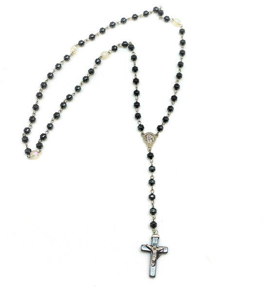 Rosary Hemalite