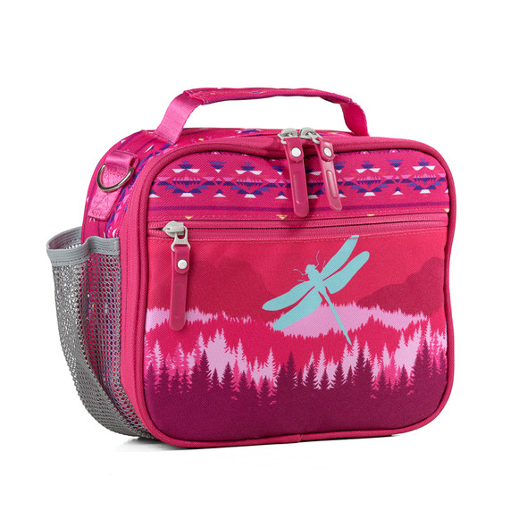 Insulated School Lunch Bag Dragonfly