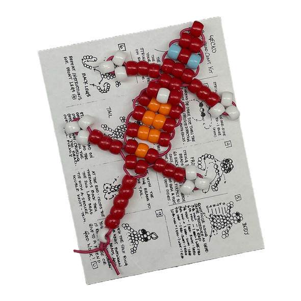 Gecko Keychain Craft Kit Gecko Keychain Craft Kit