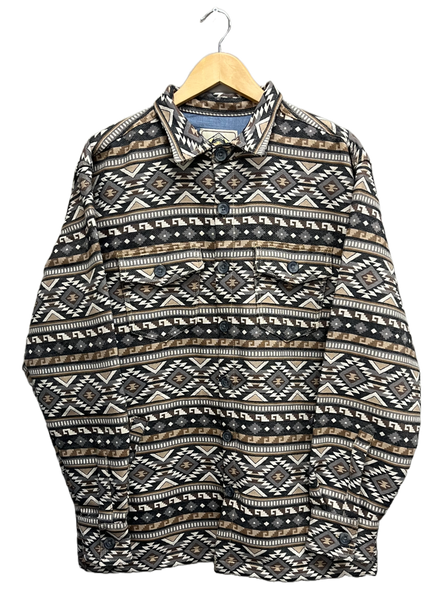 Mens Tribal Jacket L-Xxl Tan Farthest Point