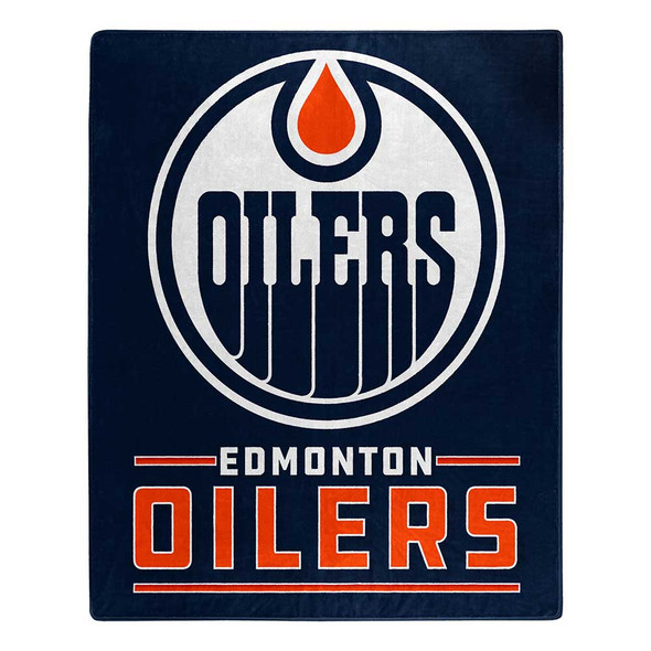 Plush Throw NHL Oilers 50X60 Plush Throw NHL Oilers 50X60