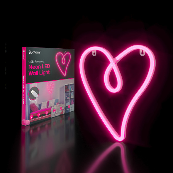 Neon Led Wall Light Heart