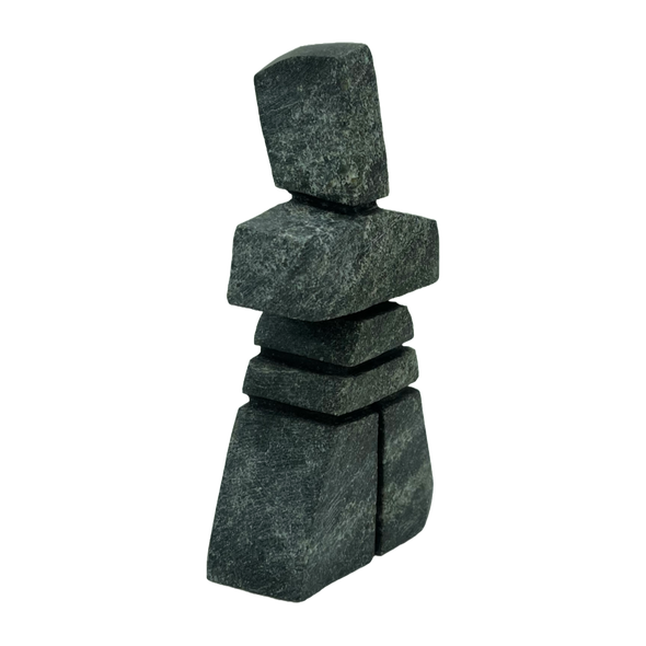 Soapstone Inukshuk 4.5" Indigenous Made Soapstone Inukshuk 4.5" Indigenous Made