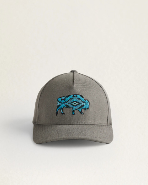 Embroidered Hat Aqua Buffalo Pendleton