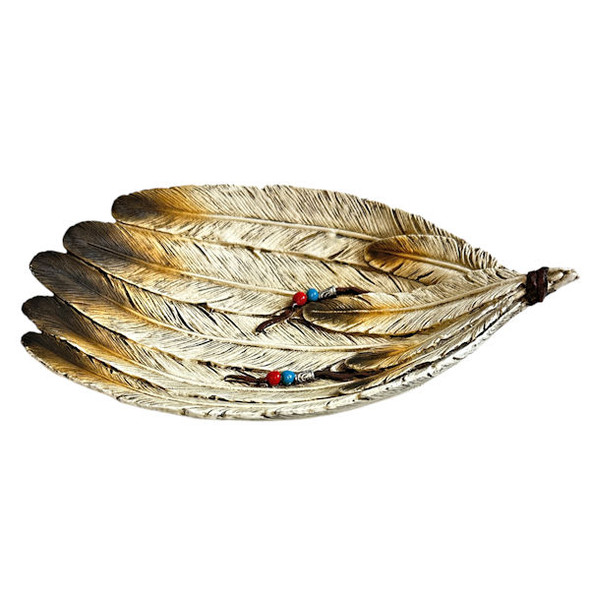 Feather Plate 10"