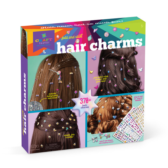 Fold And Stick Hair Charms Craft Tastic