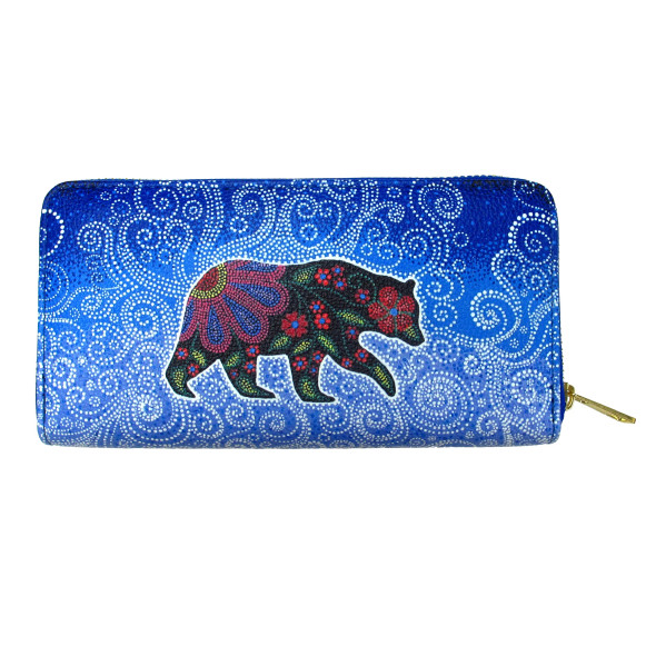 Zip Wallet Artists "Celestial Bear" Kim McDonough