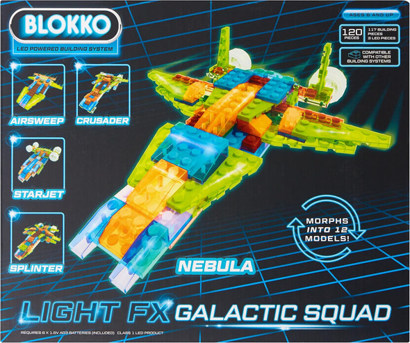 Light FX Galactic Squad 120pc BLOKKO