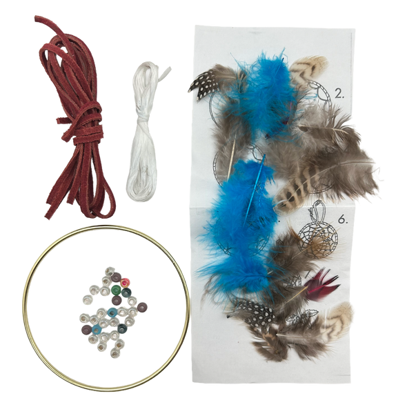 Dream Catcher Kit 4" With Sinew Dream Catcher Kit 4" With Sinew