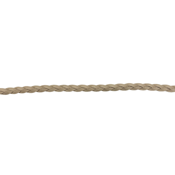 SUEDE CORD BRAIDED  25mm  - SOLD PER METER SUEDE CORD BRAIDED  25mm  - SOLD PER METER
