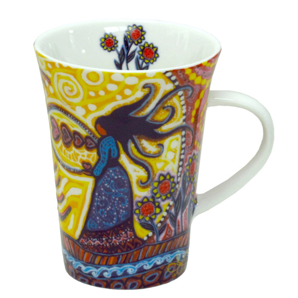 Fine Porcelain Mug 10oz "Infinite Love" Leah Dorion Fine Porcelain Mug 10oz "Infinite Love" Leah Dorion